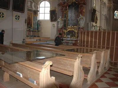 Kirchenkrippe Aufbau Bild 0