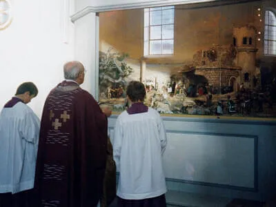 Impressionen Kirchenkrippe 1990er Jahre Bild 20