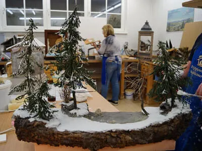 Blick in die Krippenwerkstatt 11-2025 Bild 19